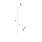 Kinkiet Thora 18W IP44 W0421D MaxLight