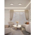 Plafon Lumos 36w, Czarny, IP44 C0270 MaxLight