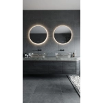 Mirror Okrąg ⌀80 Cm Bezramkowe Lustro Podświetlane W0387 MaxLight