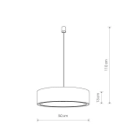 Lampa wisząca MIST III 8942 Nowodvorski - zdjęcie dodatkowe 2