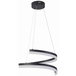 Monacor - lampa wisząca LED czarny mat 1x28W 2240lm 342501-30 REALITY