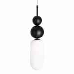 Lampa Wisząca Roma Black P0600 MaxLight