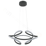 Narida Lampa wisząca antracyt LED 40W 4000K 3200lm 336701-35 REALITY
