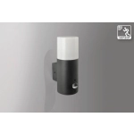 Kinkiet Nils Wall Sensor (black) AZ4479 E27 1x MAX 13W IP44 PC METAL AZZARDO
