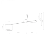 Lampa wisząca VIPER White 6640 Nowodvorski - zdjęcie dodatkowe 1