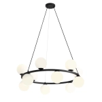 LAMPA WISZĄCA KRONE 12 CZARNY 1085R1 ALDEX - zdjęcie produktu