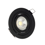 Oczko Halo 1xGU10 czarne RL0103-BK yaskr