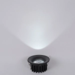 Oczko podtynkowe Cirro 1xLED czarne RL0104-CCT-BK yaskr