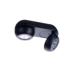 Ojos 2 (black) AZ4199 LED 12W 950lm 3000K METAL AZZARDO