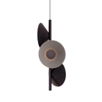 Lampa wisząca Puro Black&grey P0562 MaxLight