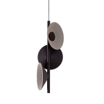 Lampa wisząca Puro Black&grey P0562 MaxLight