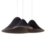LAMPA WISZACA BELLMOND BLACK&GREY P0565 MaxLight