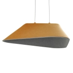 LAMPA WISZĄCA CARBON EARTH YELLOW&GREY P0569 MaxLight - zdjęcie produktu