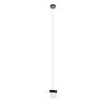 Lampa Wisząca Vetro Brushed Black P0574D MaxLight