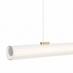 Lampa Wisząca Fayette 121CM 20W 3000K Złoty IP44 P0622 MaxLight