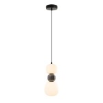 Lampa wisząca Modern 13w, Opal + Dark Grey P0629 MaxLight - zdjęcie produktu