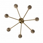 Lampa Wisząca Nova Gold 7l P0633 MaxLight