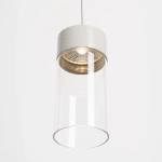 Lampa Wisząca Fusion Silk grey P0639 MaxLight