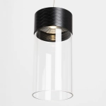 Lampa Wisząca Fusion Czarna P0640 MaxLight