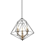 Lampa wisząca Maresmo PEN-6369-3-BKBR Italux - zdjęcie 2