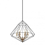 Lampa wisząca Maresmo PEN-6369-6-BKBR Italux - zdjęcie 2