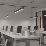 Lampa Wisząca Sigi III LED czarna PL0128-BK yaskr