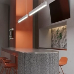 Lampa Wisząca Sigi V LED biała PL0130-WH yaskr