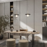 Lampa Wisząca Bilo III 1xG9 czarny PL0136-BK yaskr