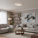 Plafon Simni PLF-54130-WH-CHMPN Italux