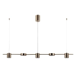 Lampa wisząca Remdal PND-16374-5-COP-GD-4K Italux - zdjęcie produktu