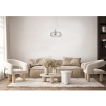 Lampa wisząca Caste PND-17760B-BRSS-CL Italux - zdjęcie 2