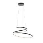 Lampa wisząca Lorila PND-2168-M-BK Italux