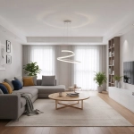 Lampa wisząca Lorila PND-2168-M-WH Italux - zdjęcie 4