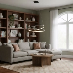 Lampa wisząca Reina PND-21692-M-BK Italux - zdjęcie 4