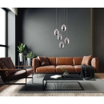 Lampa wisząca HUELTO PND-22112132-5A-CR Italux - zdjęcie produktu