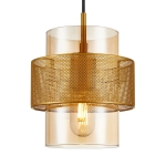 Lampa wisząca Vinoti PND-22132-1S-GD-AMB Italux