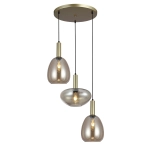 Lampa wisząca Gater PND-23541-3-GD-CH Italux