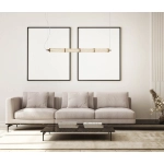 Lampa wisząca Sanpo PND-26384-4-GD-CL Italux