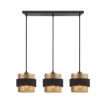 Lampa wisząca Bans PND-27467-3-BK-GD Italux