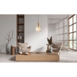 Lampa wisząca Zulo PND-27812-BRO-AMB Italux - zdjęcie 2