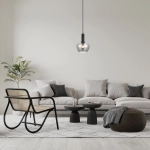 Lampa wisząca Stabla PND-30084-1-BK-SG ITALUX