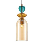 Lampa wisząca Busco PND-30263-1C-BRO-AMB Italux