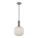 Lampa wisząca Penzi PND-31981-1S-SC-WH ITALUX