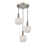 Lampa wisząca Penzi PND-31981-3S-SC-WH ITALUX
