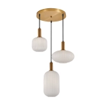 Lampa wisząca Della PND-31982-3-GD ITALUX