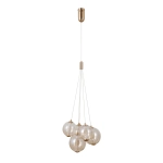 Lampa wisząca Butero PND-34359-5-HBR-AMB Italux