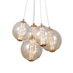 Lampa wisząca Butero PND-34359-5-HBR-AMB Italux