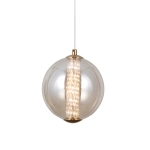 Lampa wisząca Butero PND-34359-S-HBR-AMB Italux