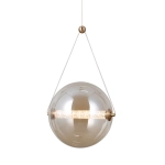 Lampa wisząca Rastia PND-34361-L-HBR-AMB Italux