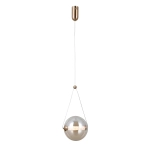 Lampa wisząca Rastia PND-34361-M-HBR-AMB Italux